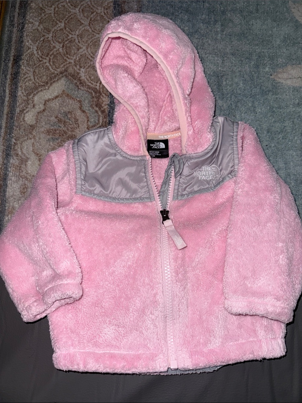 The North Face Infant Jacket Pink and Gray